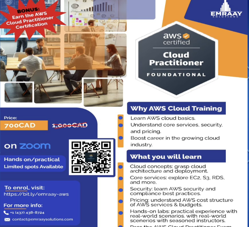 Cloud & DevOps Bootcamp - 6-month intensive AWS training program with hands-on labs and real-world projects